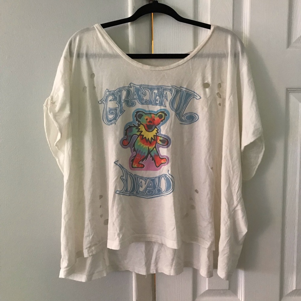 grateful dead distressed chaser tee !